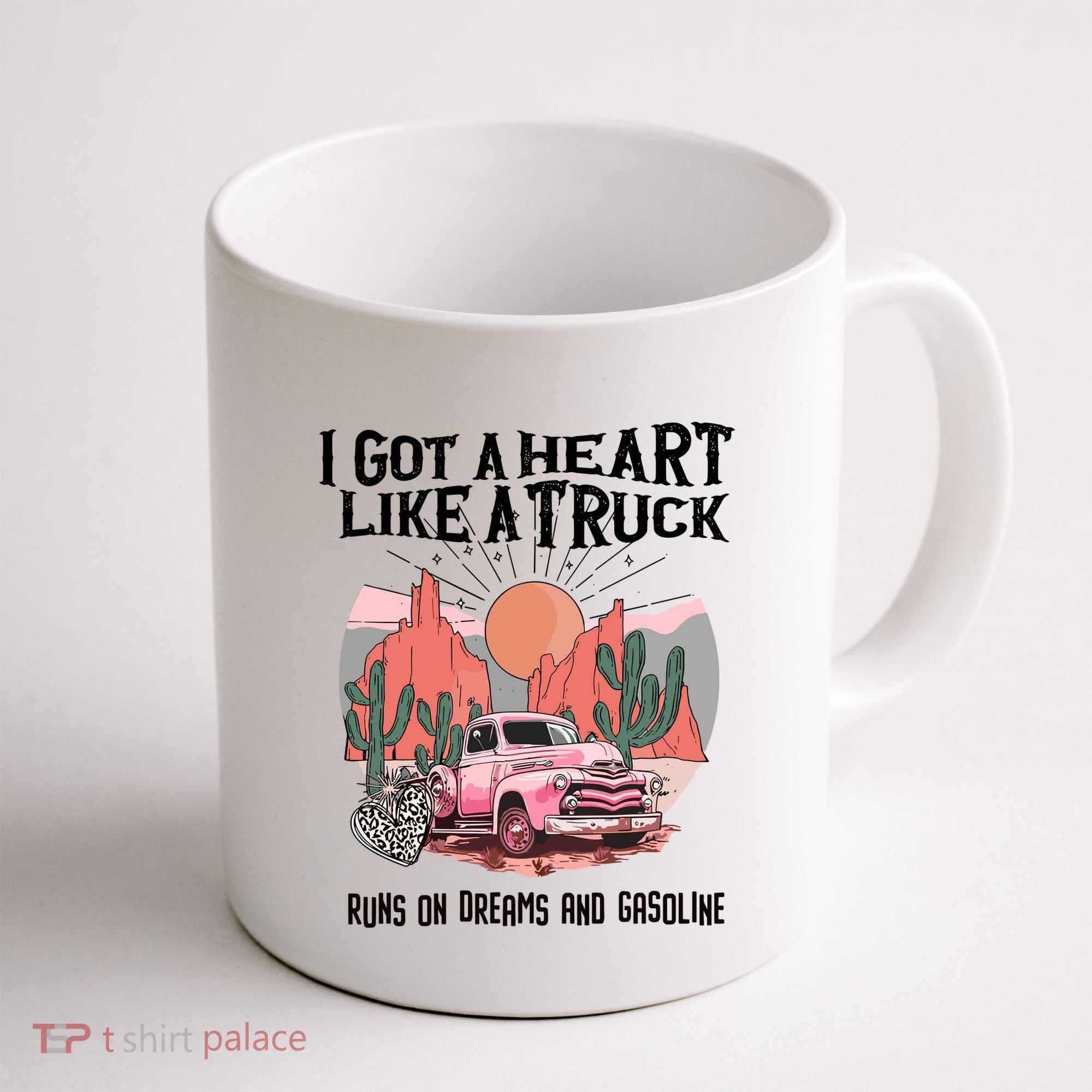 Got A Heart Like A Truck Country Coffee Mug