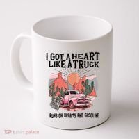 Got A Heart Like A Truck Country Coffee Mug thumb 0