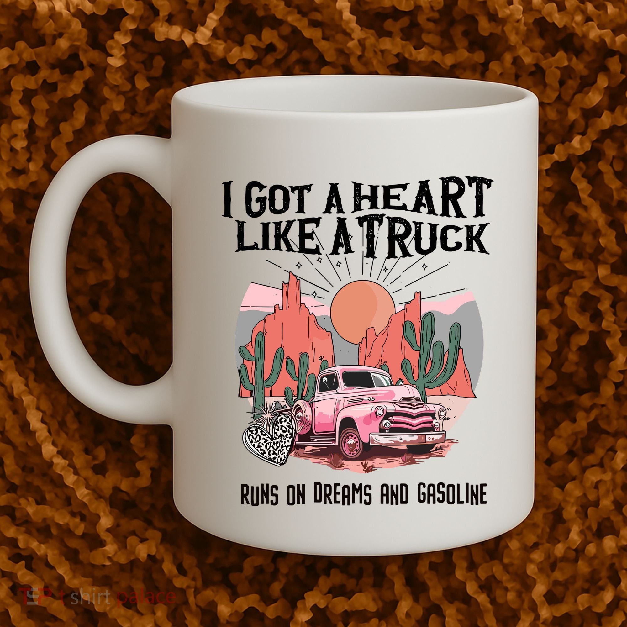 Got A Heart Like A Truck Country Coffee Mug