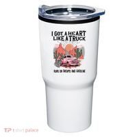 Got A Heart Like A Truck Country Tumbler thumb 0
