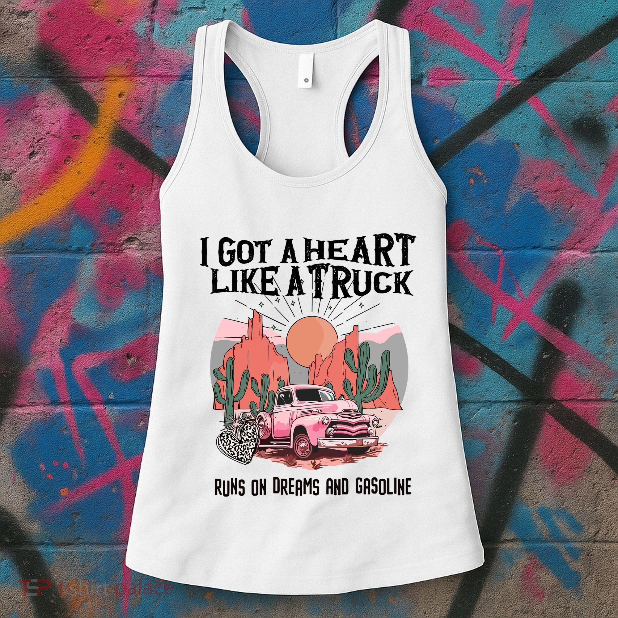 Got A Heart Like A Truck Country Women's Tank Top