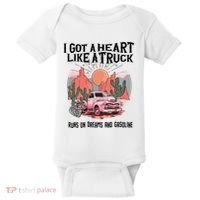 Got A Heart Like A Truck Country Baby Bodysuit thumb 0
