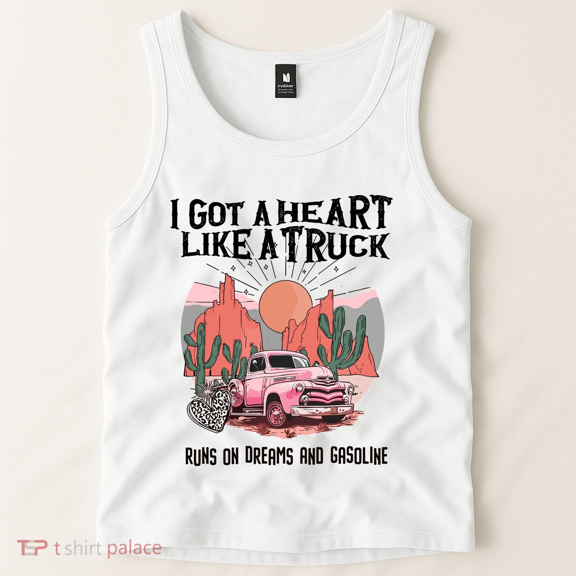 Got A Heart Like A Truck Country Tank Top
