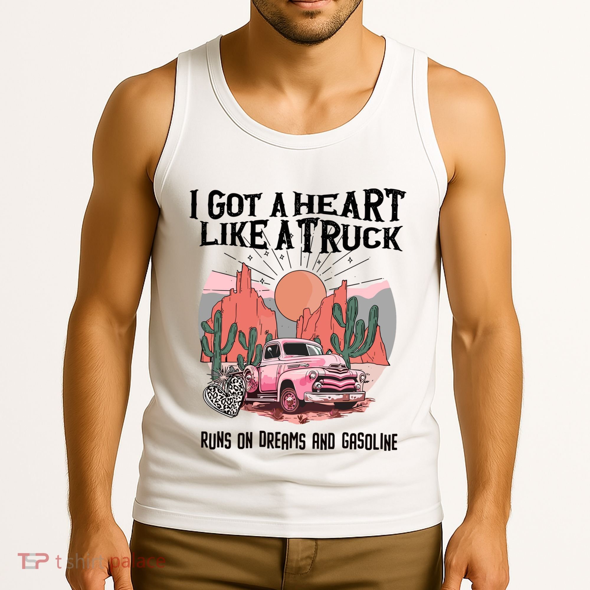 Got A Heart Like A Truck Country Tank Top