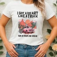 Got A Heart Like A Truck Country Women's T-Shirt thumb 2