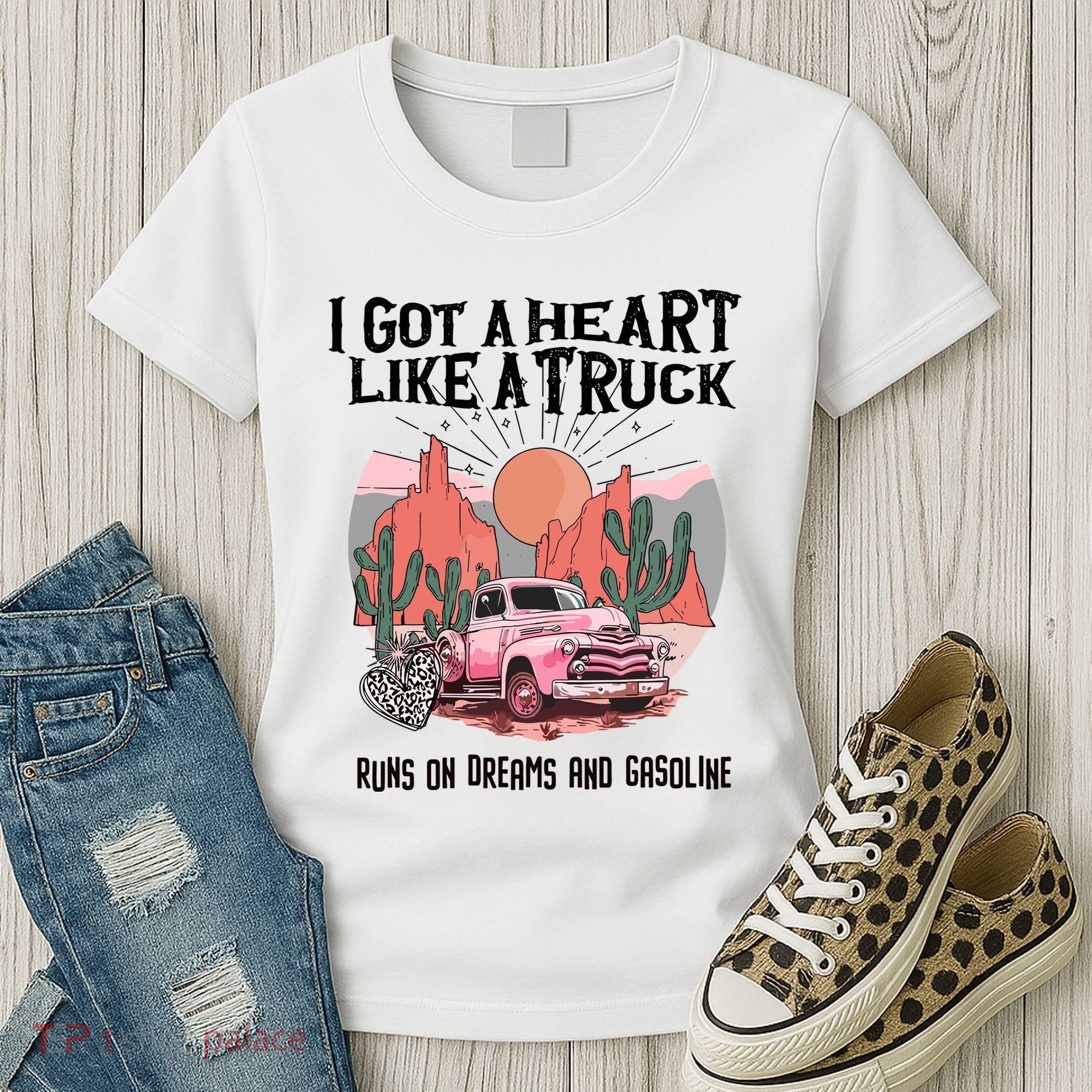 Got A Heart Like A Truck Country Women's T-Shirt