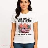 Got A Heart Like A Truck Country Women's T-Shirt thumb 4