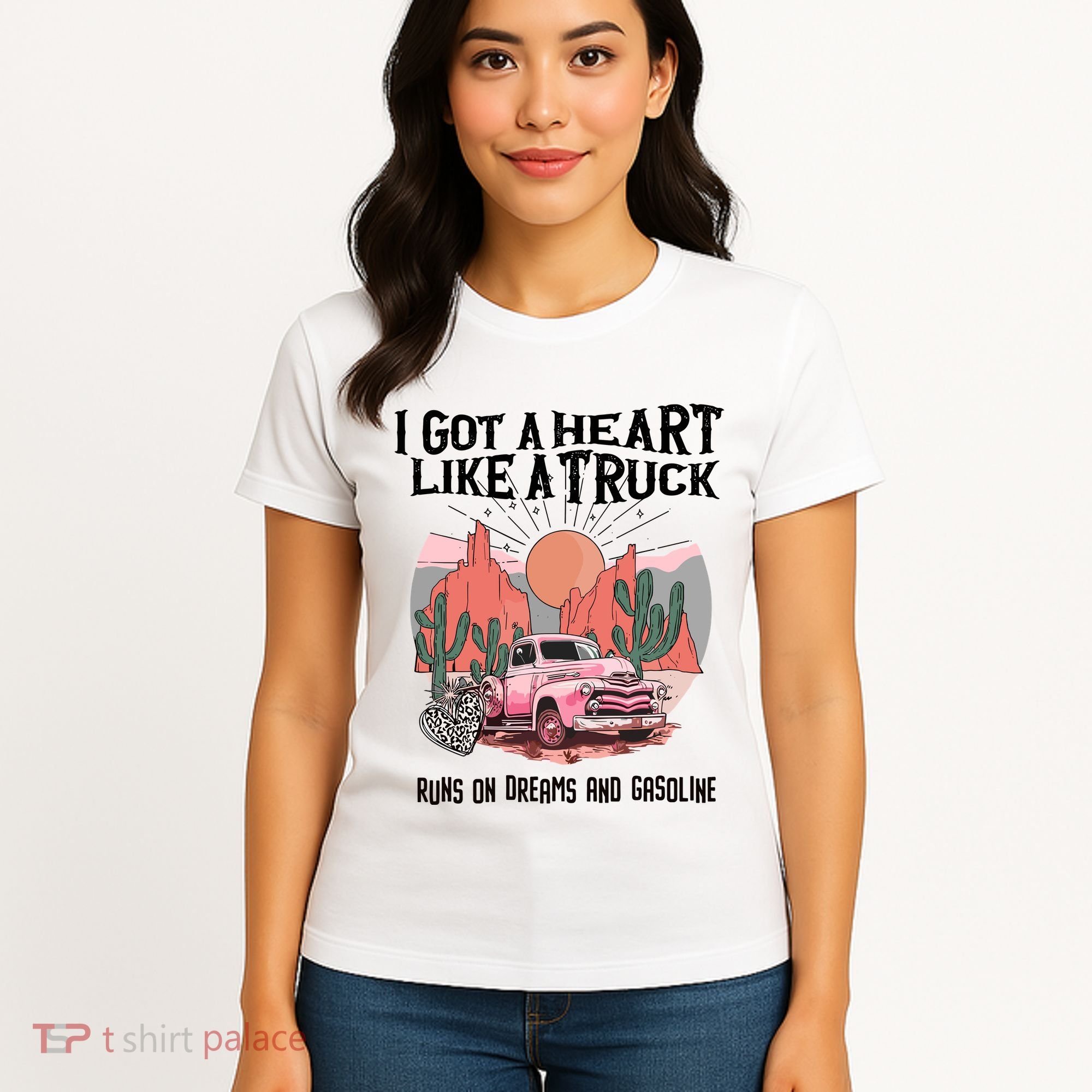 Got A Heart Like A Truck Country Women's T-Shirt