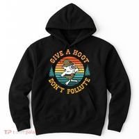 Give A Hoot DonT Pollute Hoodie thumb 0