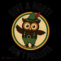 Give A Hoot! Don't Pollute Owl Eco-Friendly Coffee Mug thumb 5