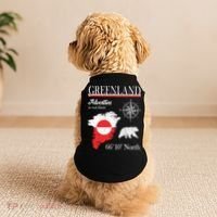 Greenland Adventure Is Out There Greenland Flag Doggie Tank thumb 2