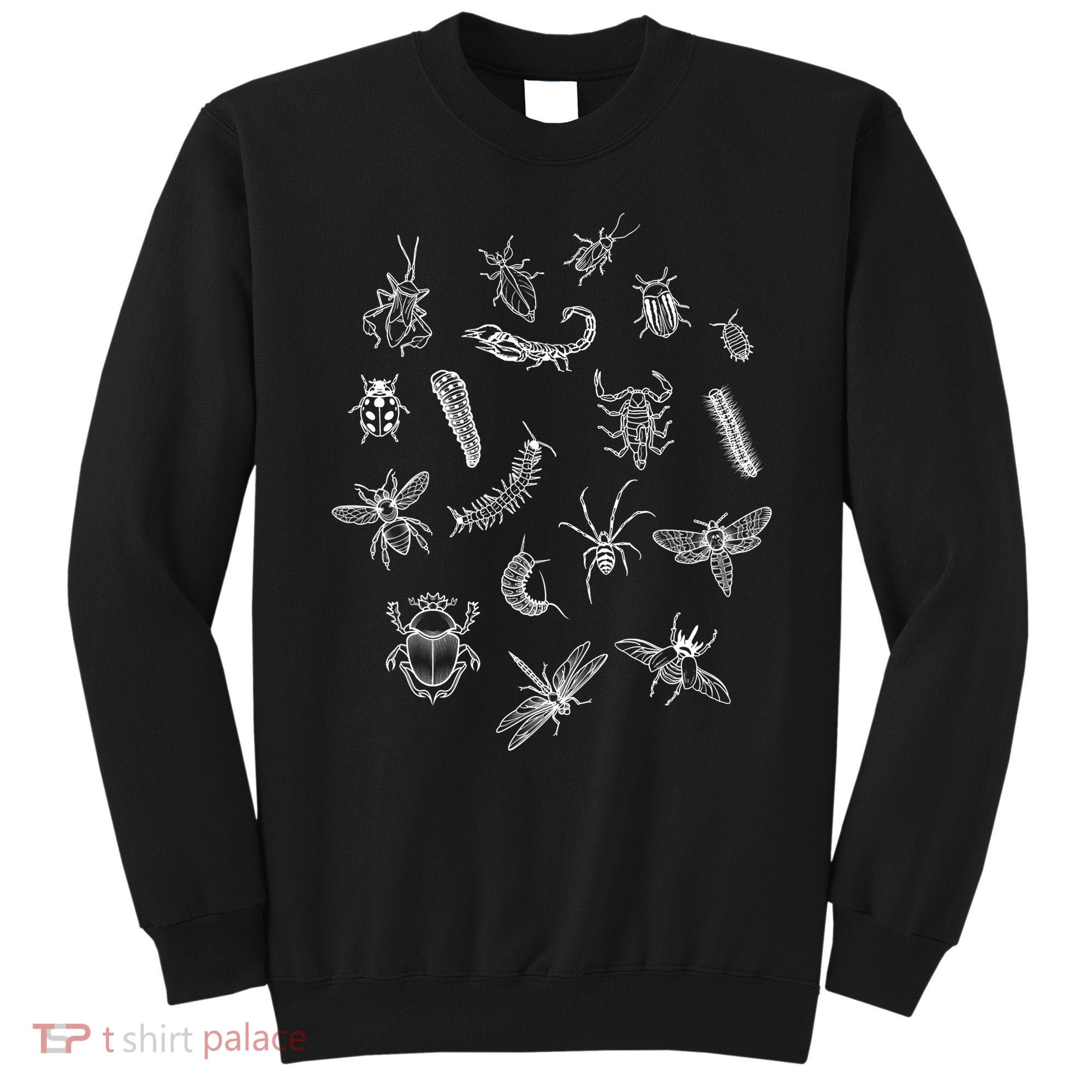 Goblincore Aesthetic Insects Entomology Bugs Sweatshirt