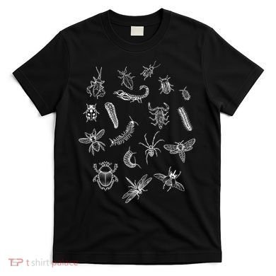Goblincore Aesthetic Insects Entomology Bugs T-Shirt