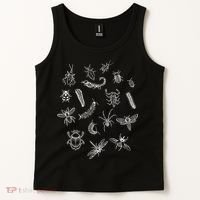 Goblincore Aesthetic Insects Entomology Bugs Tank Top thumb 2