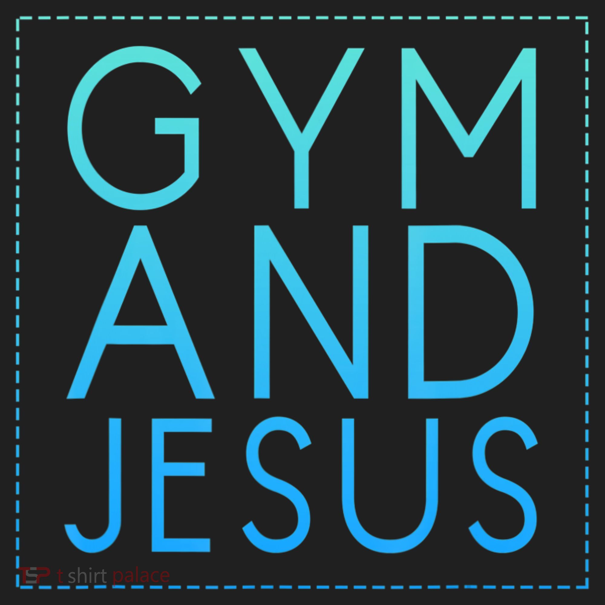 Gym And Jesus Christian Weightlifting Gym Golf Towel