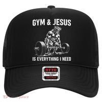 Gym And Jesus Christian Weight Lifting Hat thumb 0