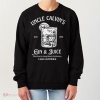 Gin And Juice Est 1994 Distilled In Long Beach California Women's Sweatshirt thumb 0