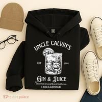 Gin And Juice Est 1994 Distilled In Long Beach California Hoodie thumb 4