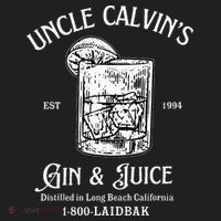 Gin And Juice Est 1994 Distilled In Long Beach California Beanie thumb 2