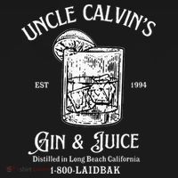 Gin And Juice Est 1994 Distilled In Long Beach California Women's Hoodie thumb 2