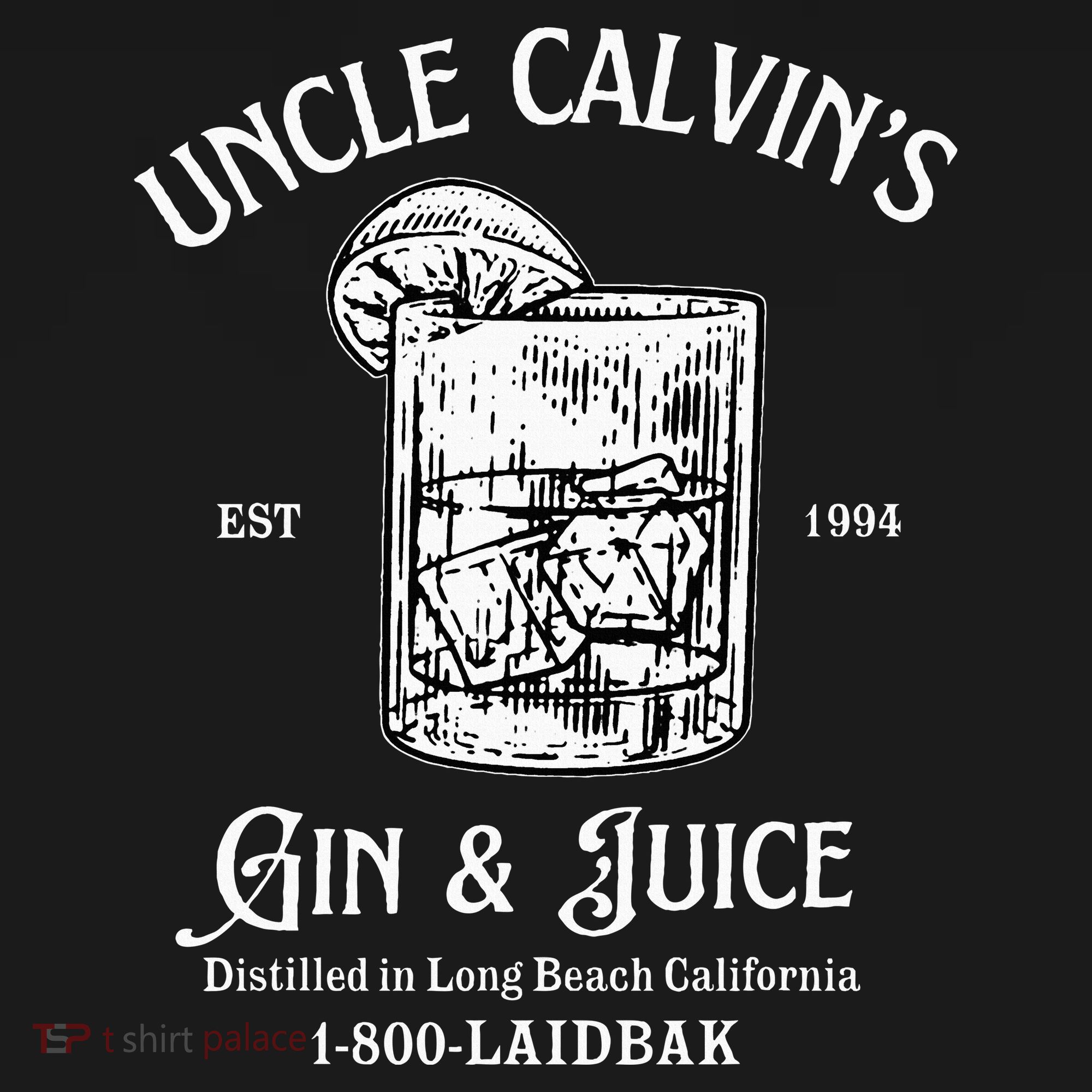 Gin And Juice Est 1994 Distilled In Long Beach California Women's Tank Top