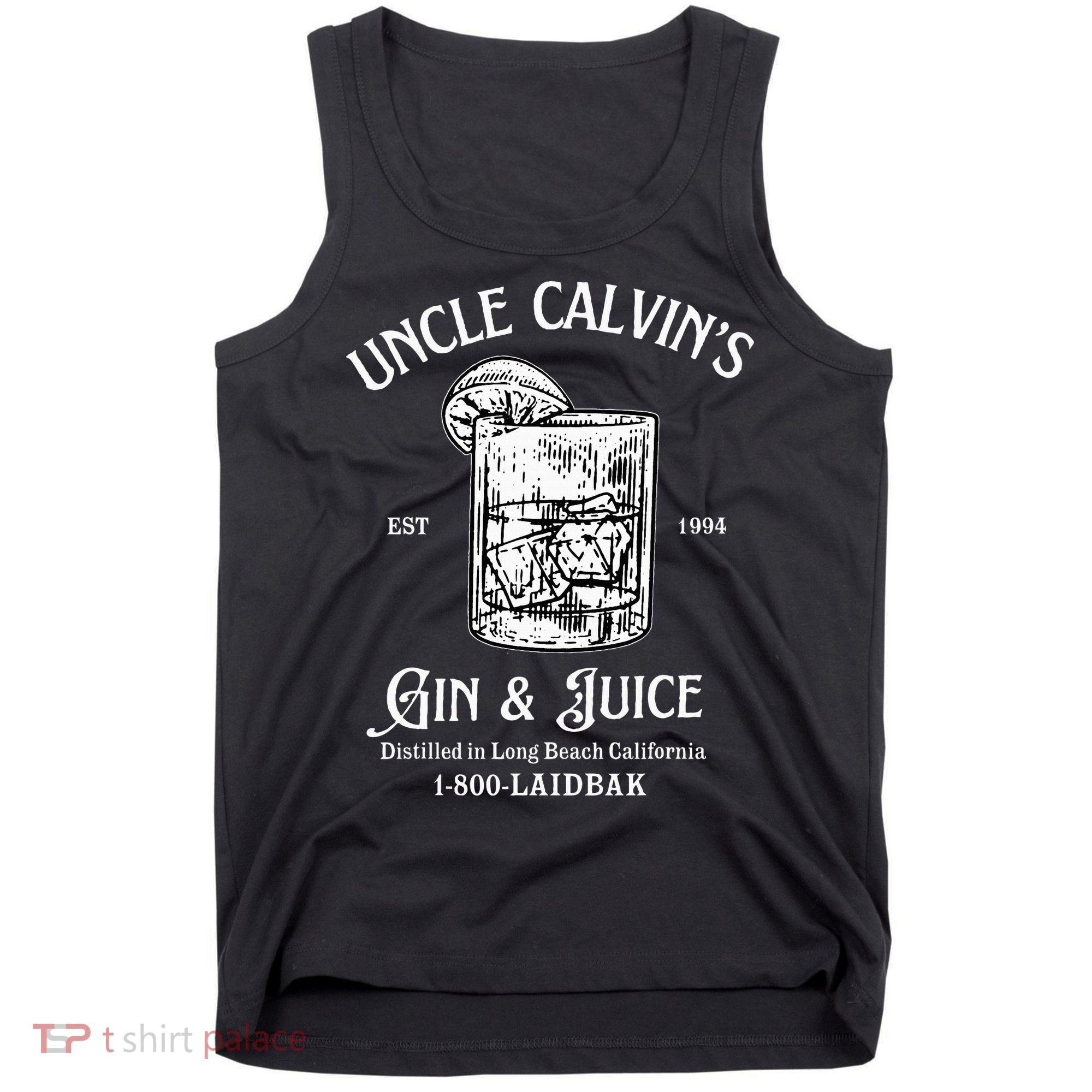 Gin And Juice Est 1994 Distilled In Long Beach California Tank Top