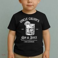 Gin And Juice Est 1994 Distilled In Long Beach California Toddler T-Shirt thumb 2
