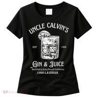 Gin And Juice Est 1994 Distilled In Long Beach California Women's T-Shirt thumb 0