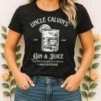 Gin And Juice Est 1994 Distilled In Long Beach California Women's T-Shirt thumb 2
