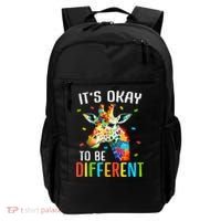 Giraffe Acceptance kid boy girl Its Ok To Be Different Backpack thumb 0