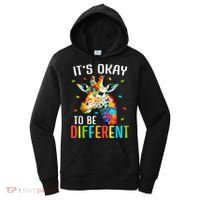 Giraffe Acceptance kid boy girl Its Ok To Be Different Women's Hoodie thumb 0