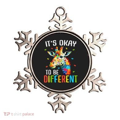 Giraffe Acceptance kid boy girl Its Ok To Be Different Ornament