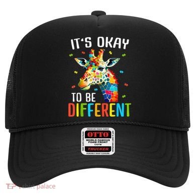 Giraffe Acceptance kid boy girl Its Ok To Be Different Hat
