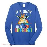 Giraffe Acceptance kid boy girl Its Ok To Be Different Long Sleeve Shirt thumb 0