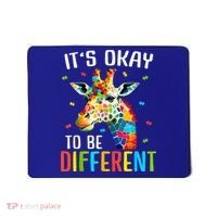 Giraffe Acceptance kid boy girl Its Ok To Be Different Mousepad thumb 0