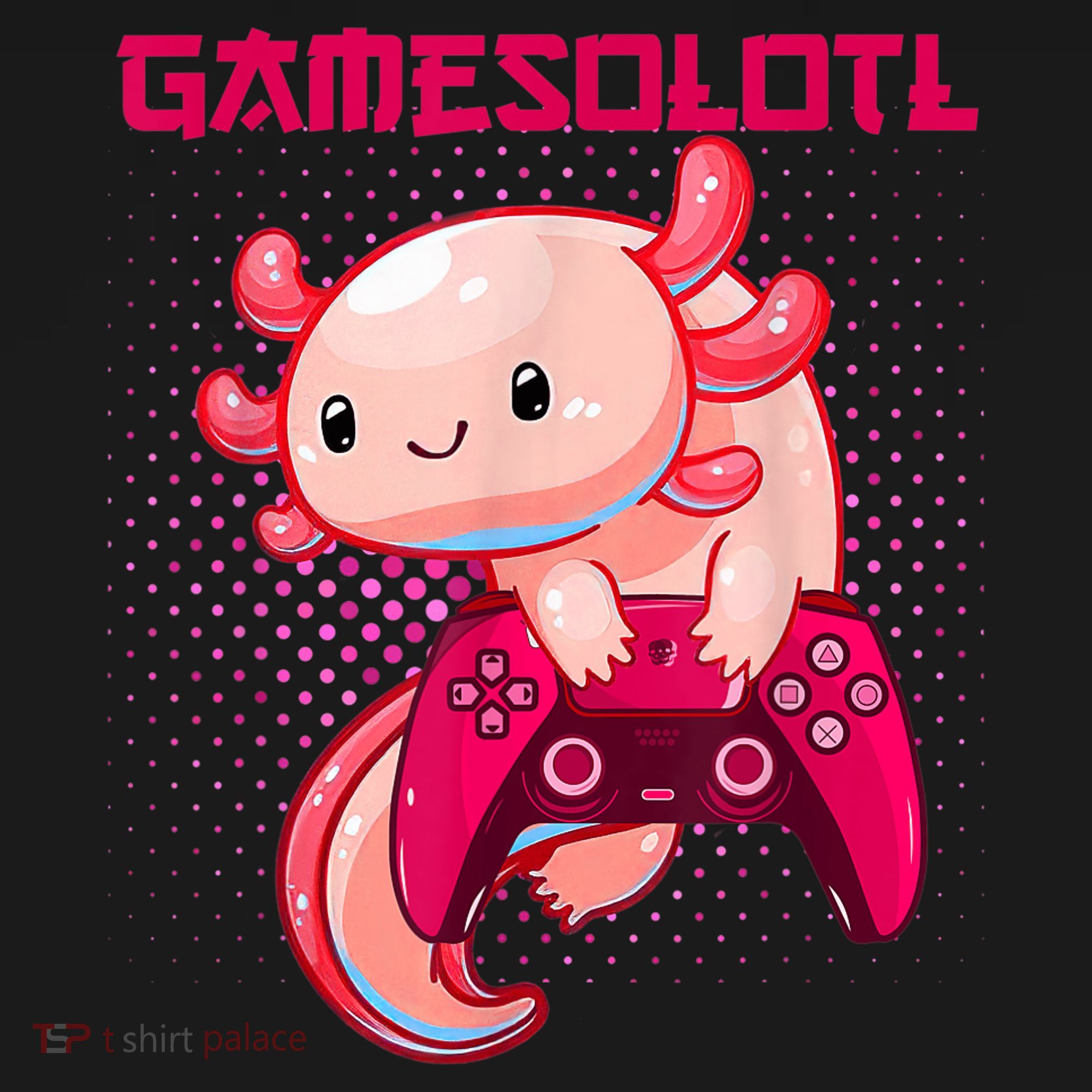 Gamer Axolotl Lover Cute Axolotl Gaming Video Gamer Gifts Women's Tank Top