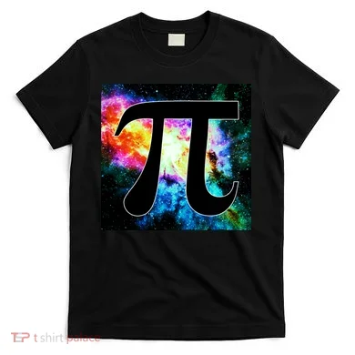 Galactic Pi Galaxy Infinity T-Shirt