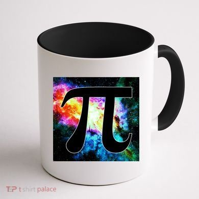Galactic Pi Galaxy Infinity Coffee Mug back