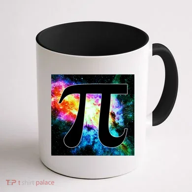 Galactic Pi Galaxy Infinity Coffee Mug back