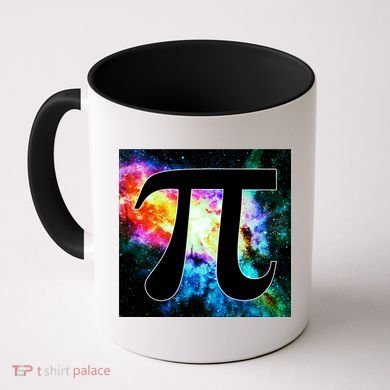 Galactic Pi Galaxy Infinity Coffee Mug