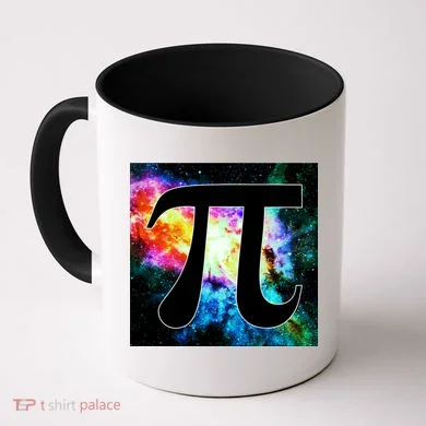 Galactic Pi Galaxy Infinity Coffee Mug