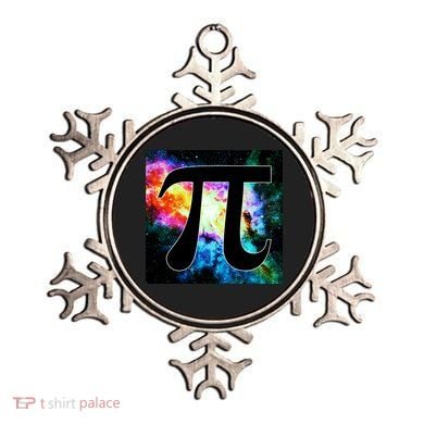 Galactic Pi Galaxy Infinity Ornament