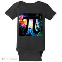Galactic Pi Galaxy Infinity Baby Bodysuit thumb 0