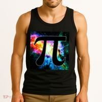 Galactic Pi Galaxy Infinity Tank Top thumb 3