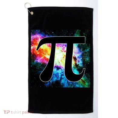 Galactic Pi Galaxy Infinity Golf Towel