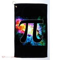 Galactic Pi Galaxy Infinity Golf Towel thumb 0