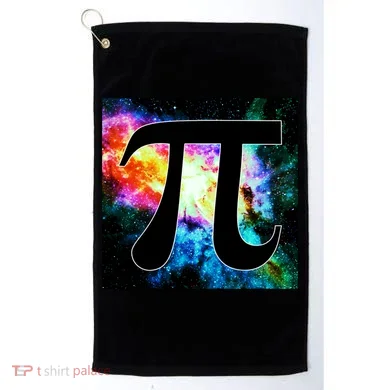 Galactic Pi Galaxy Infinity Golf Towel