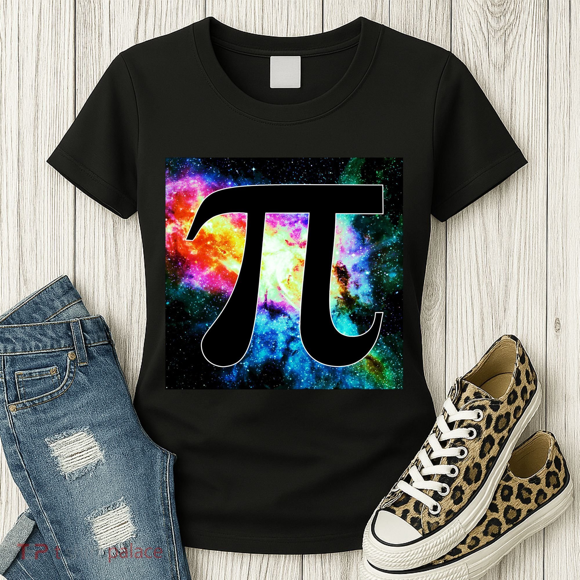 Galactic Pi Galaxy Infinity Women's T-Shirt
