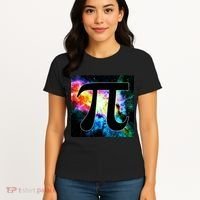 Galactic Pi Galaxy Infinity Women's T-Shirt thumb 4