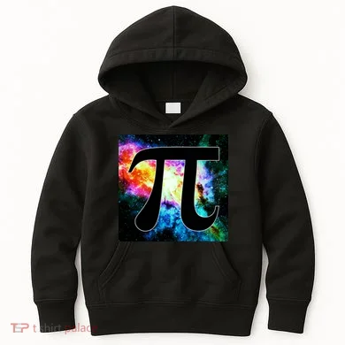 Galactic Pi Galaxy Infinity Kids Hoodie